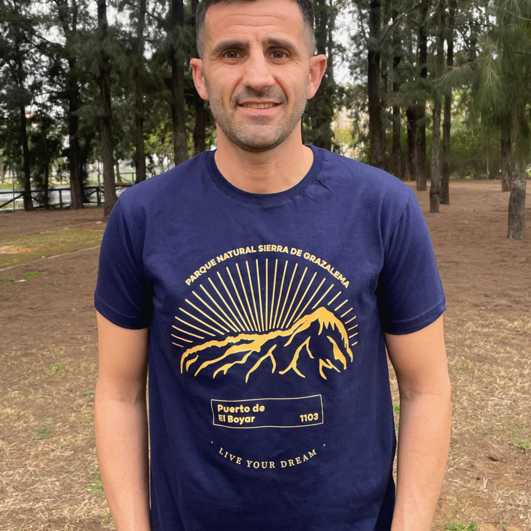 LIVE YOUR DREAMS CAMISETA CASUAL "BOYAR" NAVY BLUE