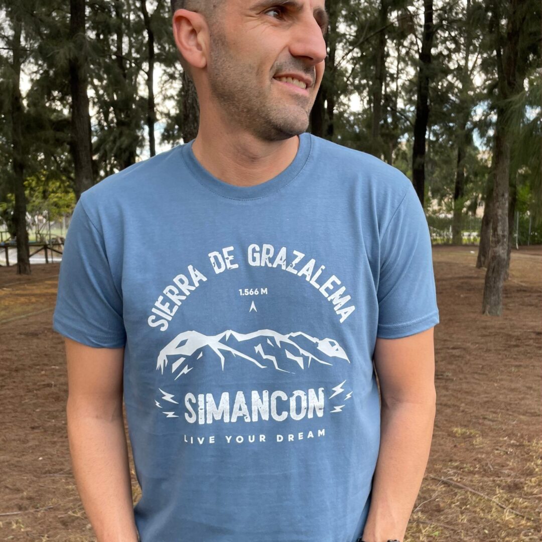 LIVE YOUR DREAMS CAMISETA CASUAL "SIMANCON" STONE BLUE