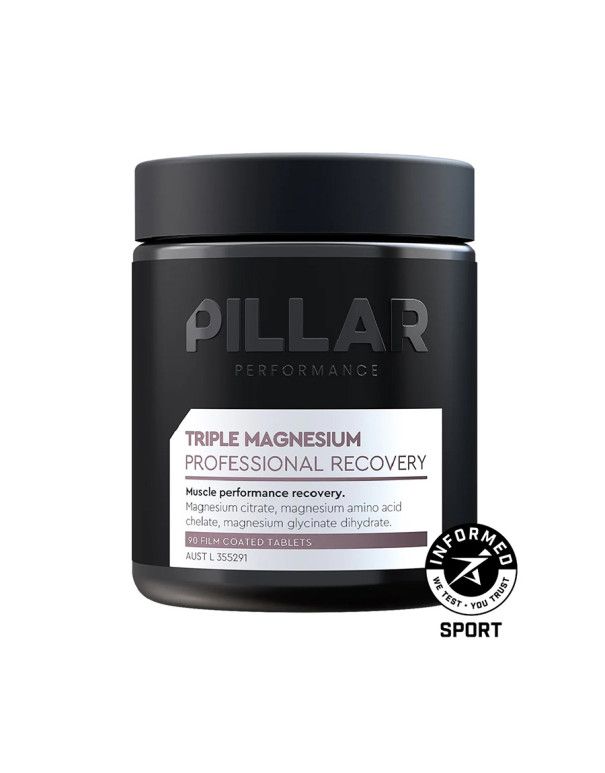 PILLAR PERFORMANCE RECUPERADOR TRIPLE MAGNESIO 90 TABLETS