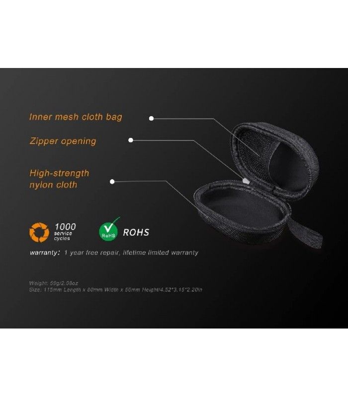 FENIX FUNDA PARA GUARDAR FRONTALES Y PILAS - Imagen 3