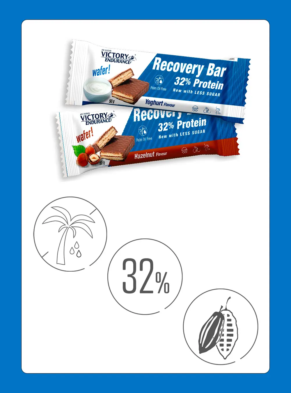 VICTORY ENDURANCE RECOVERY BAR WHEY PROTEIN - Imagen 2