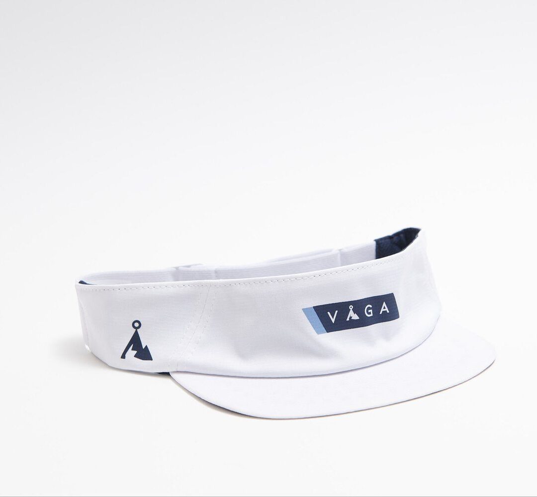 VÅGA VISERA FEATHER WHITE / NAVY BLUE