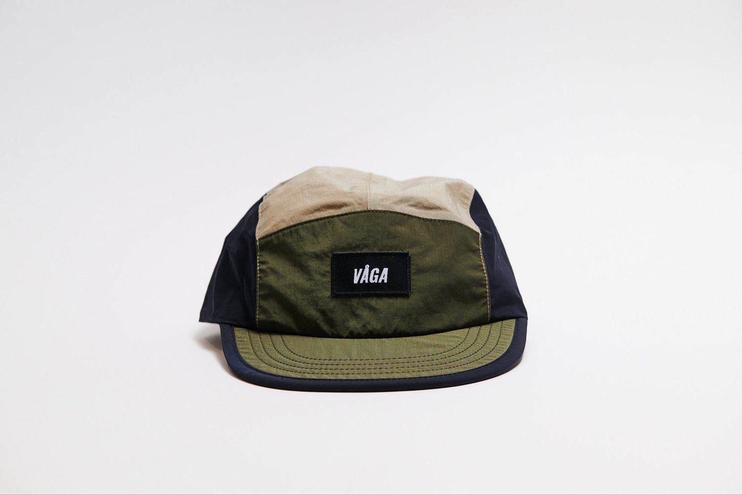 VÅGA GORRA DEPORTIVA PACER NAVY BLUE / UTLITY GREEN / TAUPE