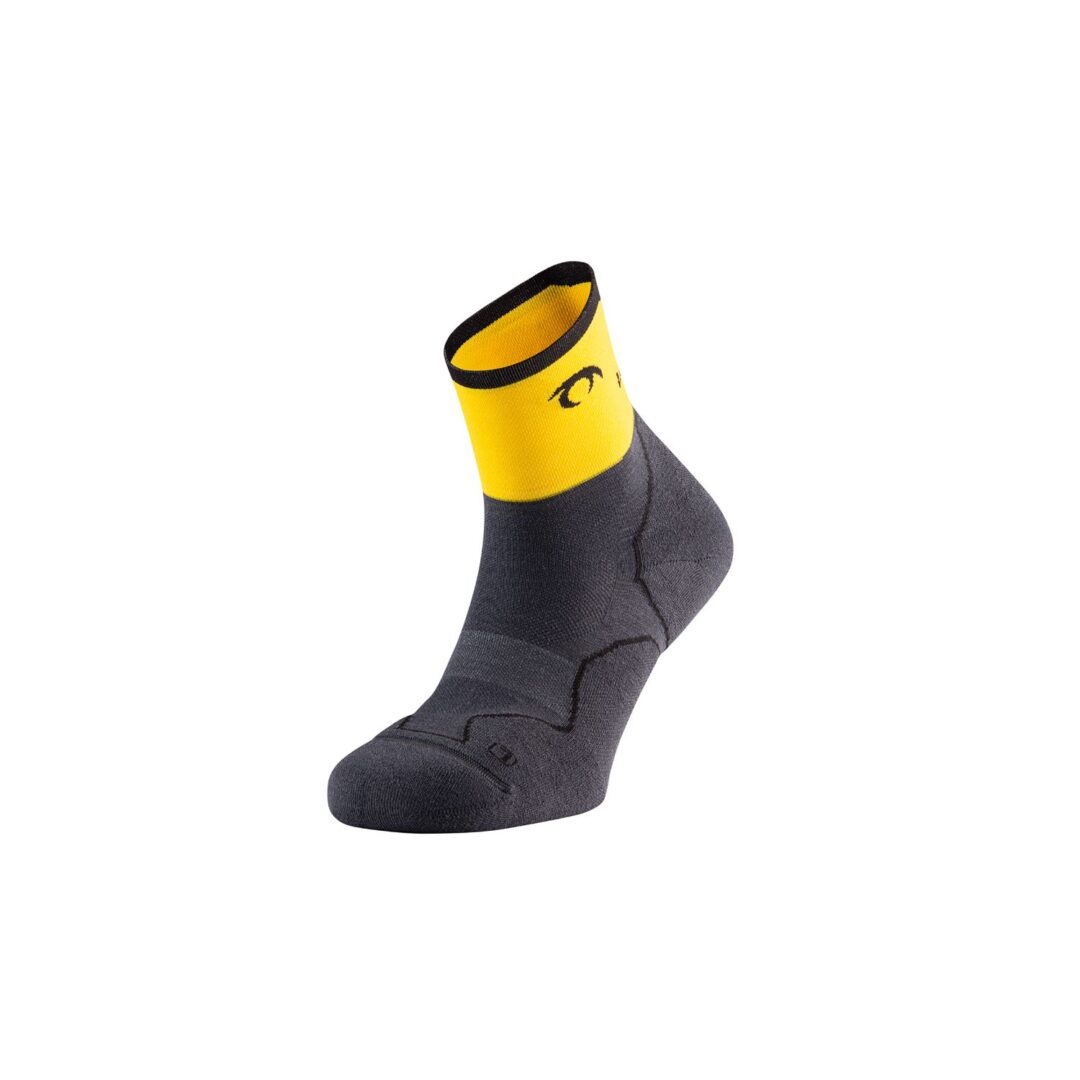 LURBEL CALCETIN RUNNING DESAFIO FOUR GRIS MARENGO / AMARILLO