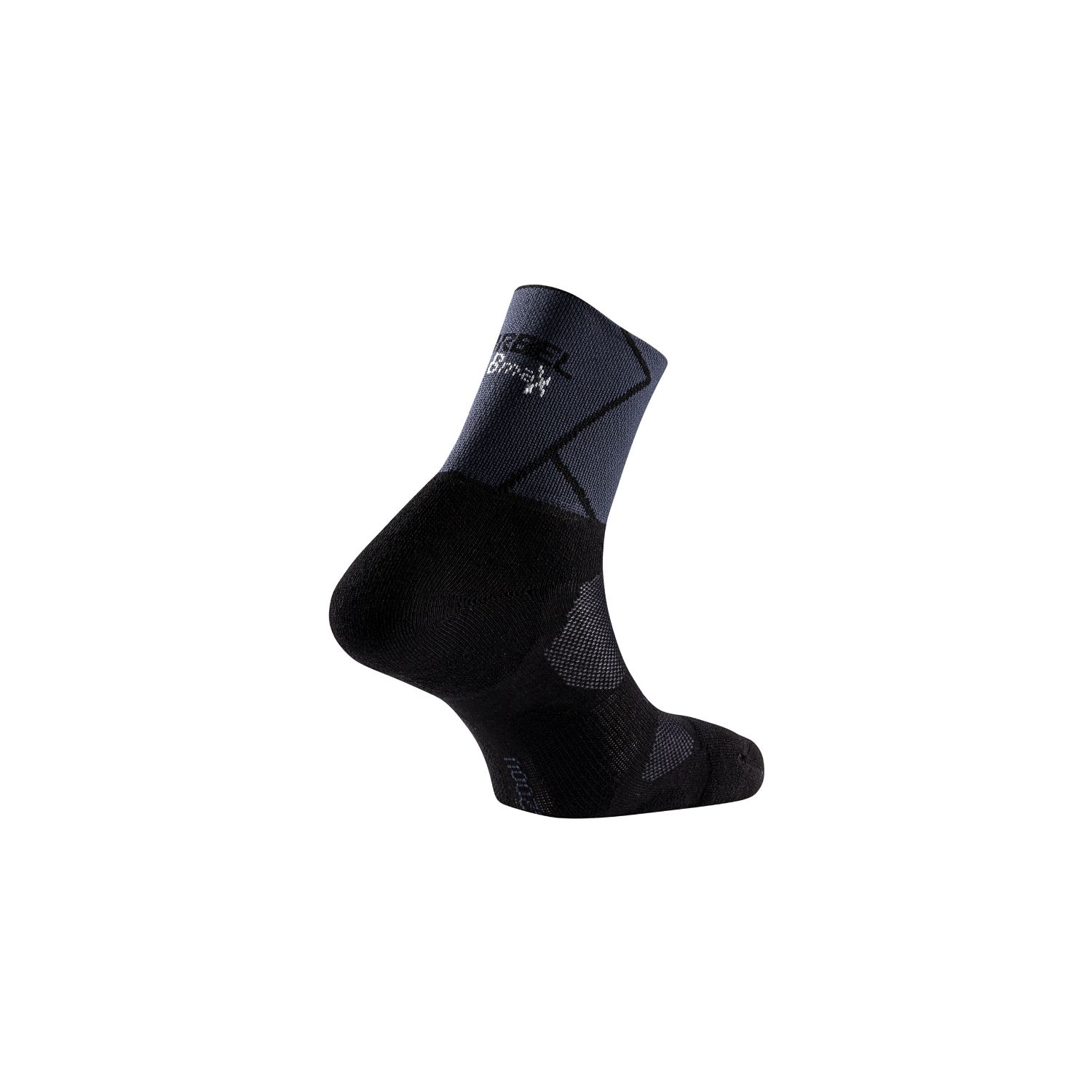 LURBEL CALCETIN RUNNING TRACK FOUR NEGRO / GRIS MARENGO - Imagen 2