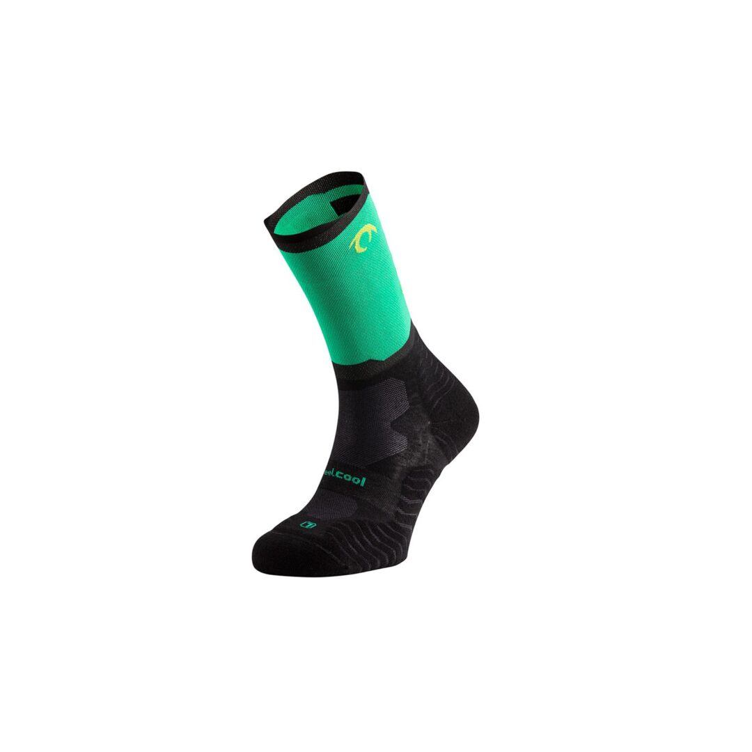 LURBEL CALCETIN RUNNING RISE FIVE VERDE / NEGRO GOLF