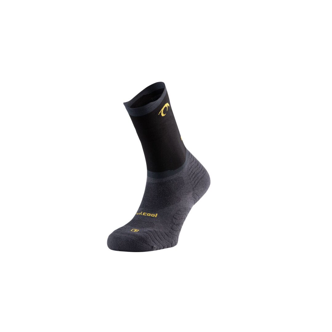 LURBEL CALCETIN RUNNING RISE FIVE GRIS MARENGO / NEGRO