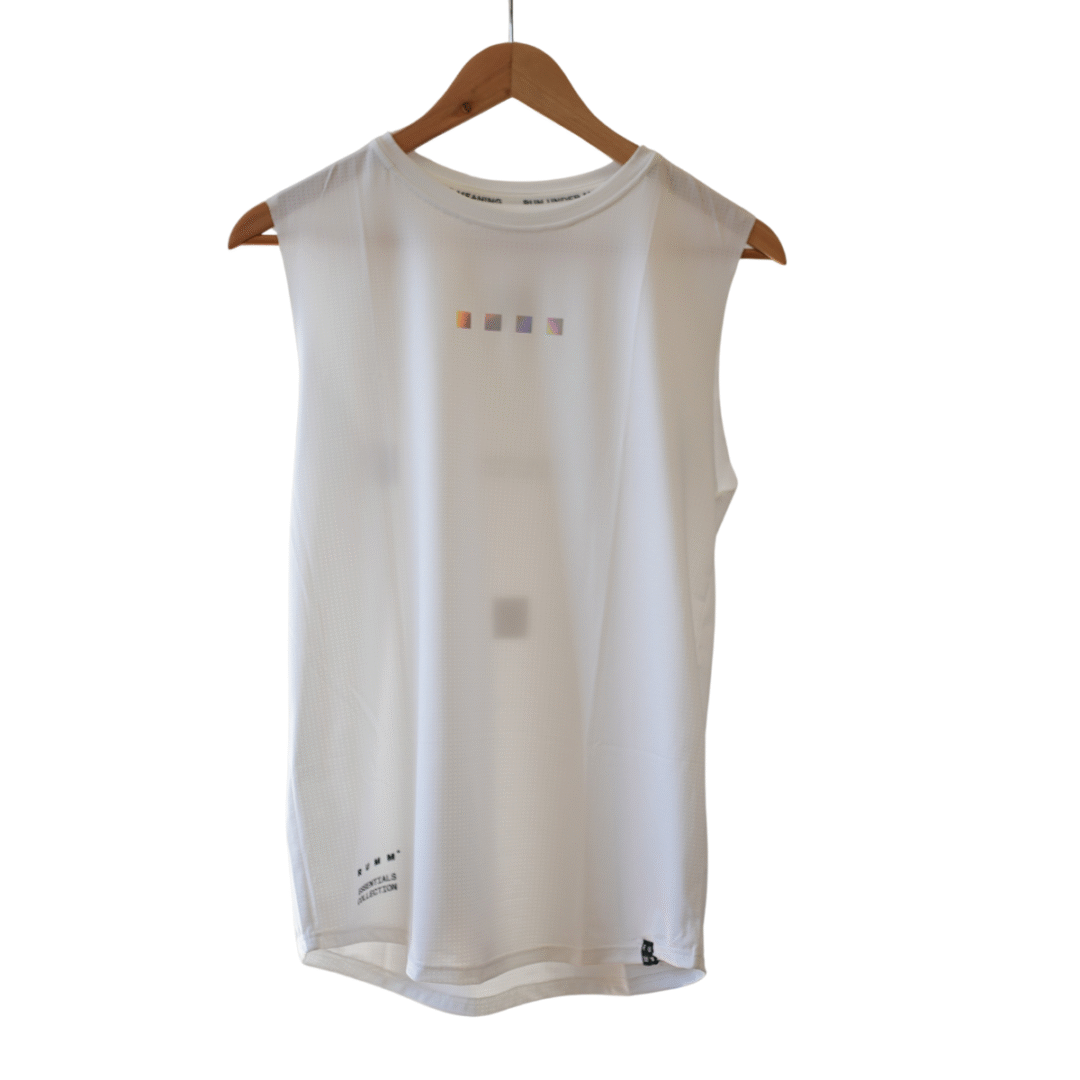 RUMM CAMISETA SIN MANGAS MUJER PINK ESSENCIAL WHITE