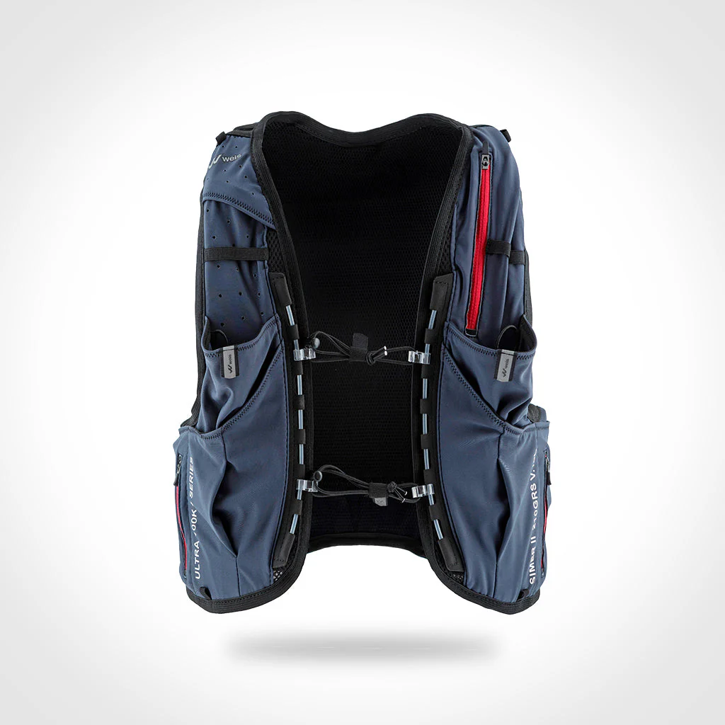 WEIS MOCHILA CHALECO SIMER II 10 L GRIS PLOMO - Imagen 2