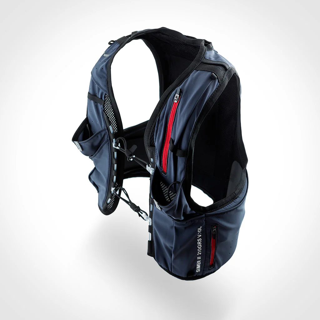 WEIS MOCHILA CHALECO SIMER II 10 L GRIS PLOMO - Imagen 3