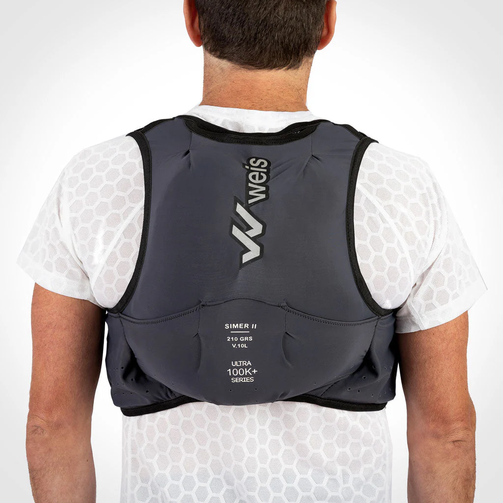 WEIS MOCHILA CHALECO SIMER II 10 L GRIS PLOMO - Imagen 7