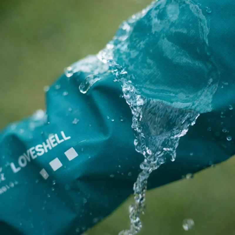 RUMM CHAQUETA IMPERMEABLE LOVESHELL 15K TURQUOISE - Imagen 3