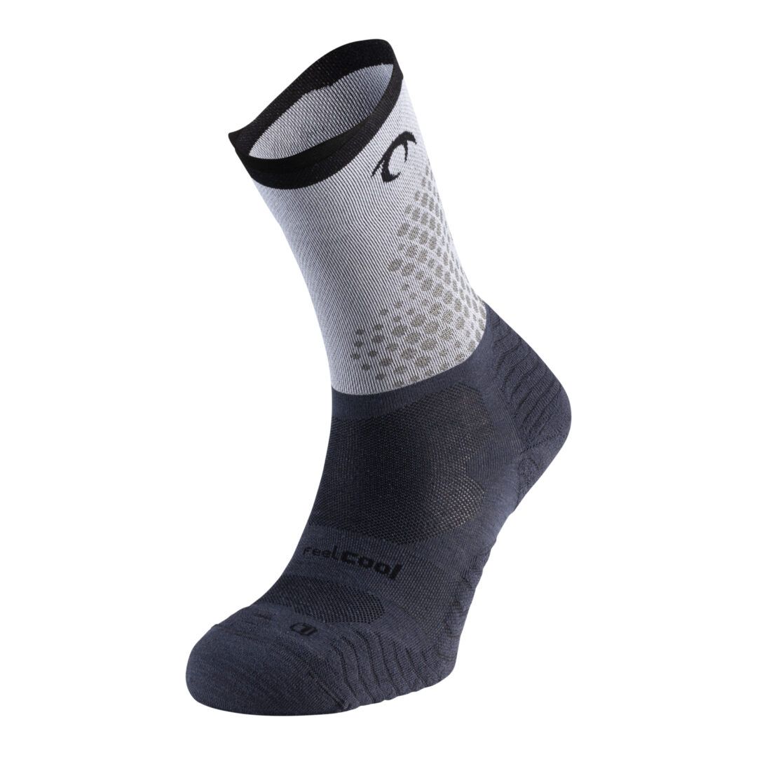 LURBEL CALCETIN RUNNING RISE FLUX  FIVE GRIS MARENGO / GRIS HIELO