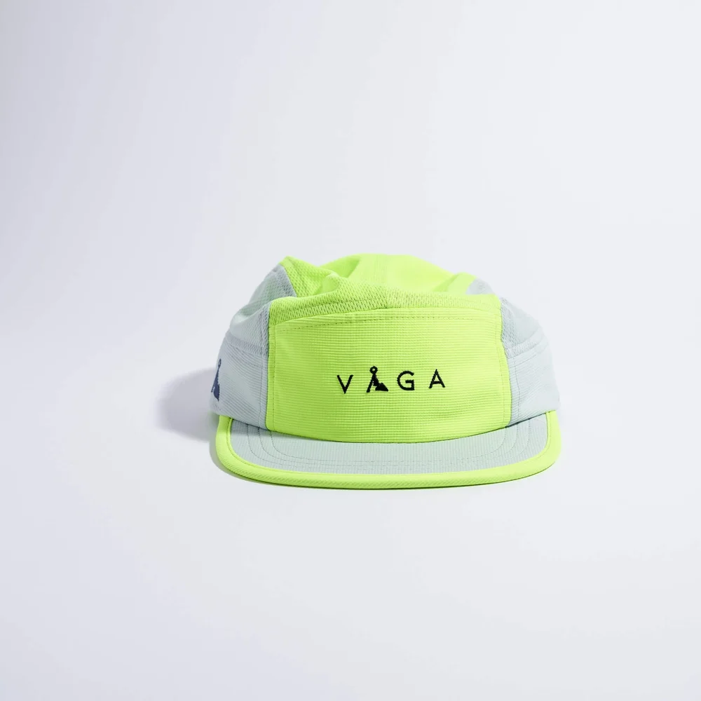 VÅGA GORRA DEPORTIVA CLUB MINT / NEON YELLOW