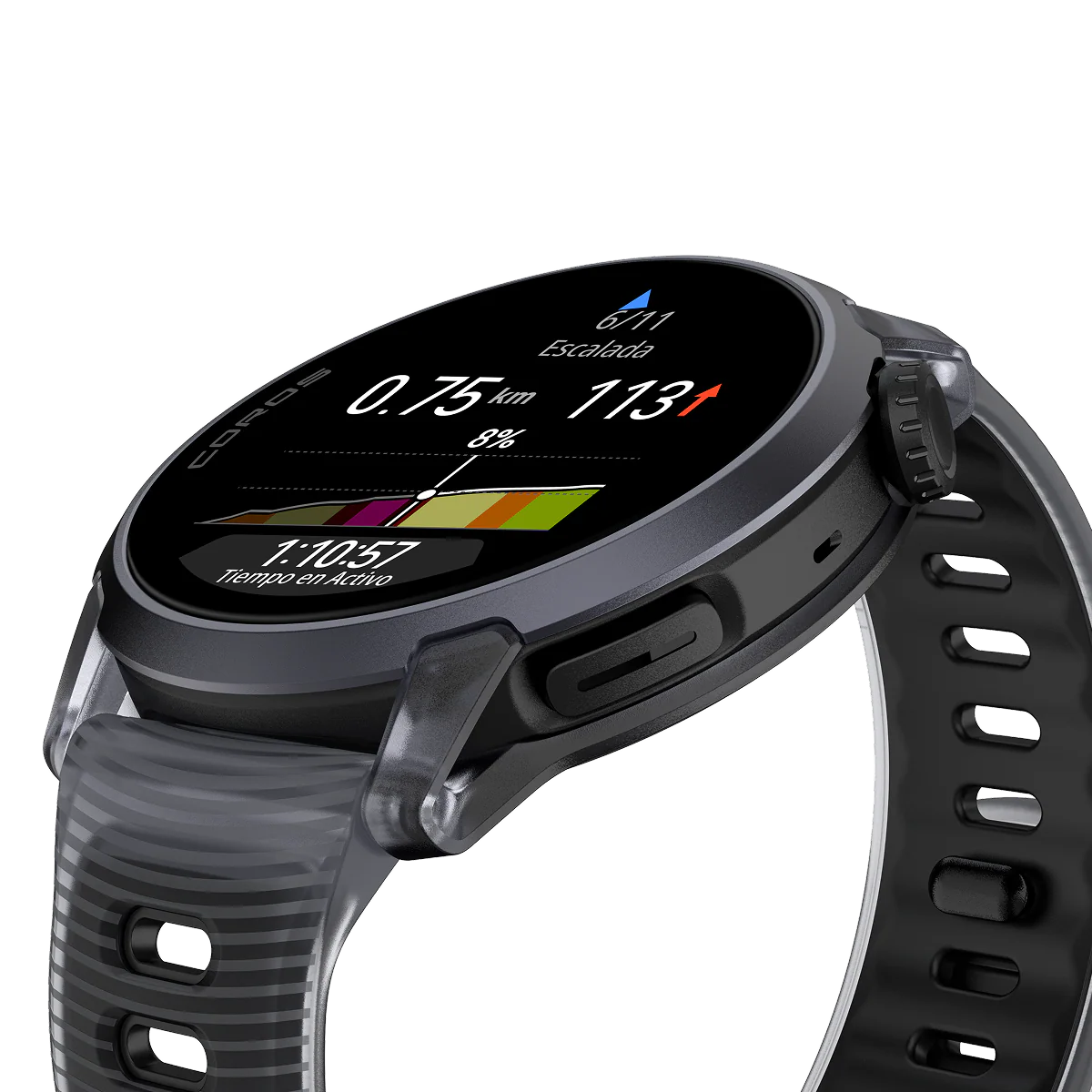 COROS RELOJ DEPORTIVO GPS PACE 4 BLACK CRISTAL - Imagen 2