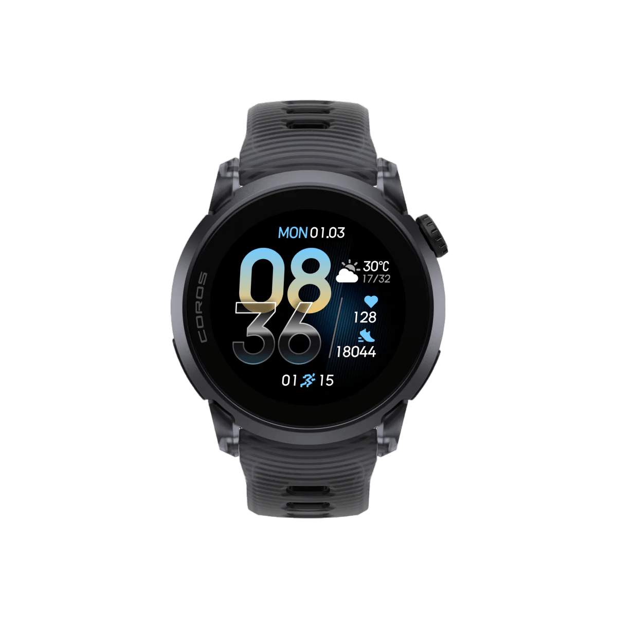 COROS RELOJ DEPORTIVO GPS PACE 4 BLACK CRISTAL