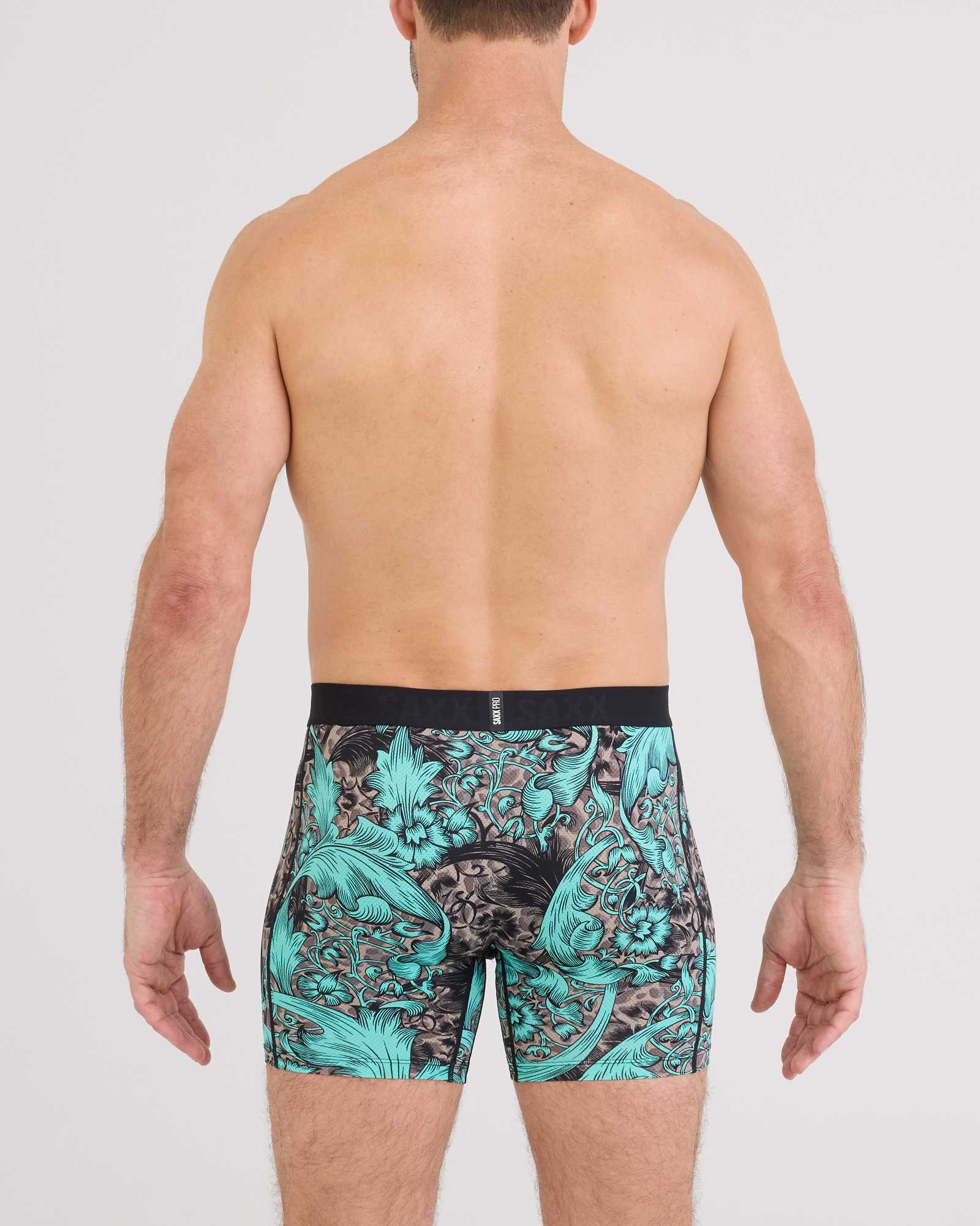 SAXX BOXER DEPORTIVO SMOOTH FLEX LIGHT COMPRESSION FLEUR DE LEAGUE - Imagen 2