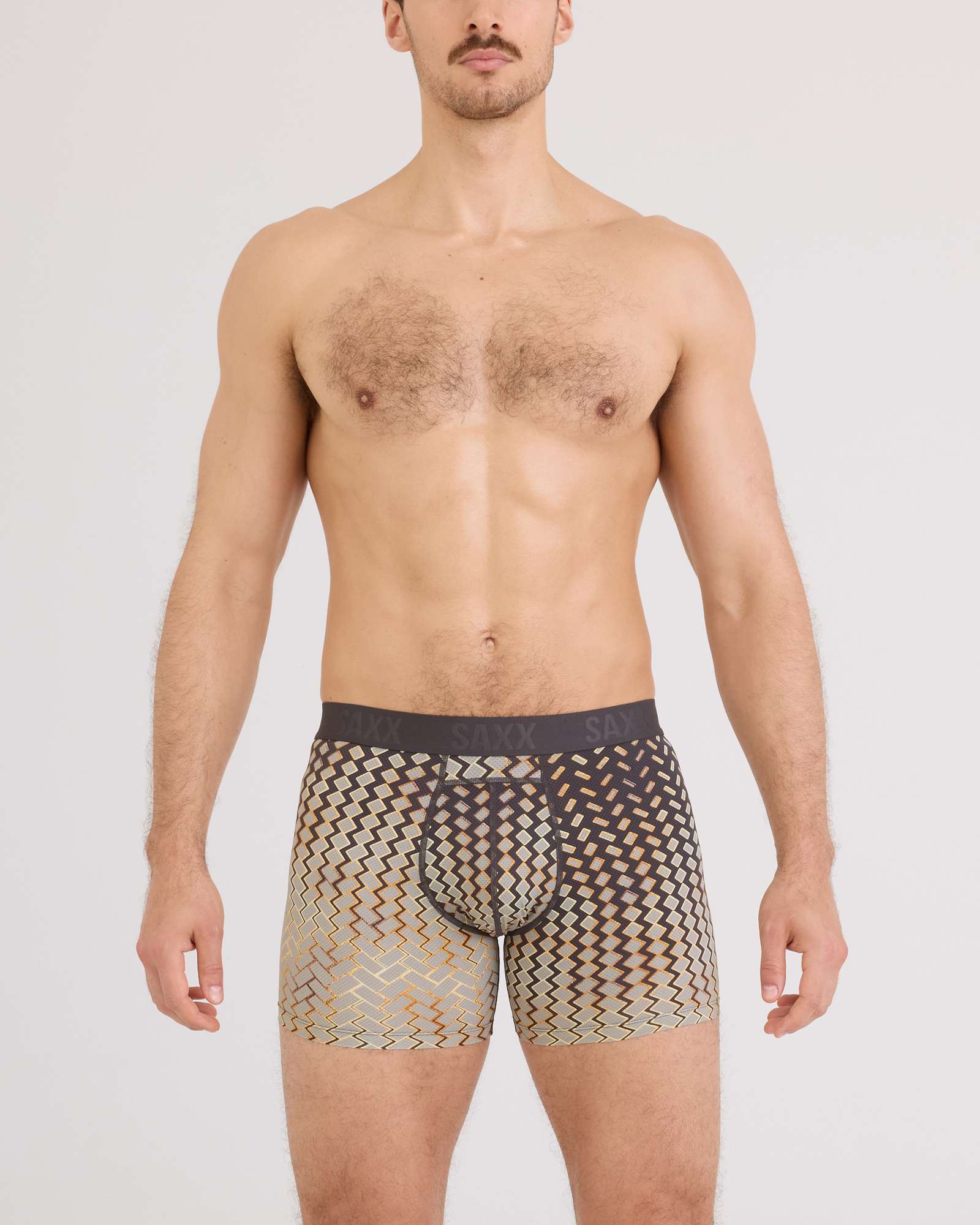 SAXX BOXER DEPORTIVO SMOOTH FLEX LIGHT COMPRESSION LUSTRE WEAVE - Imagen 2