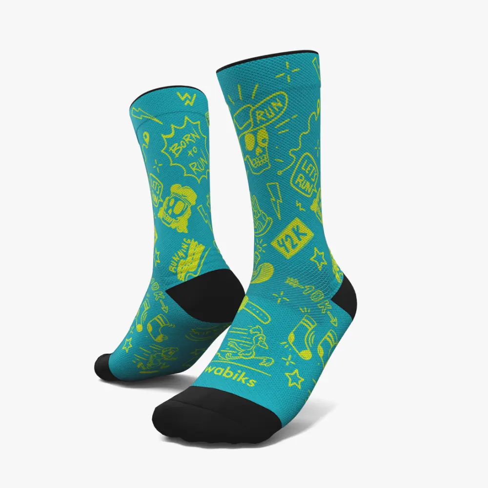 WABIKS CALCETINES RUN TATOO - Imagen 3