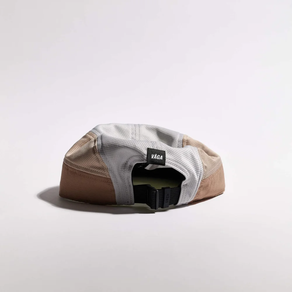 VÅGA GORRA DEPORTIVA CLUB TAUPE / NEON YELLOW / LIGHT GREY - Imagen 4