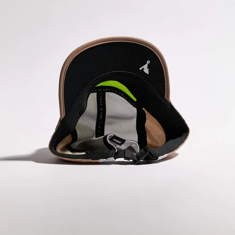 VÅGA GORRA DEPORTIVA CLUB TAUPE / NEON YELLOW / LIGHT GREY - Imagen 6