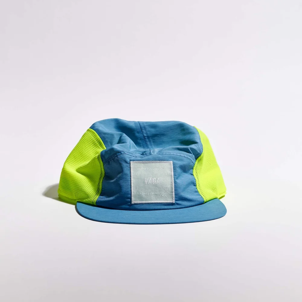 VÅGA GORRA DEPORTIVA MESH FLEX TEAL / NEON YELLOW