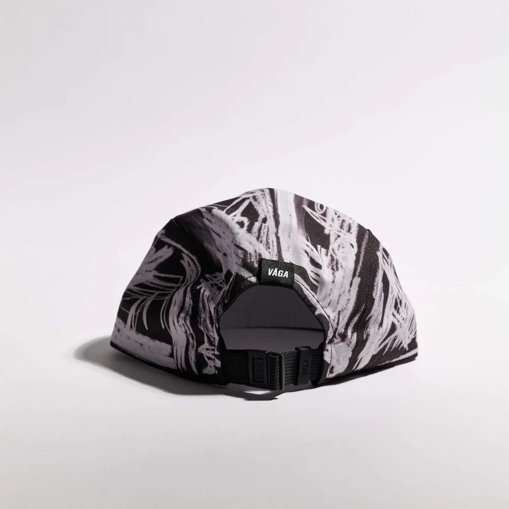 VÅGA GORRA DEPORTIVA SCRIBBLE BLACK / WHITE - Imagen 4
