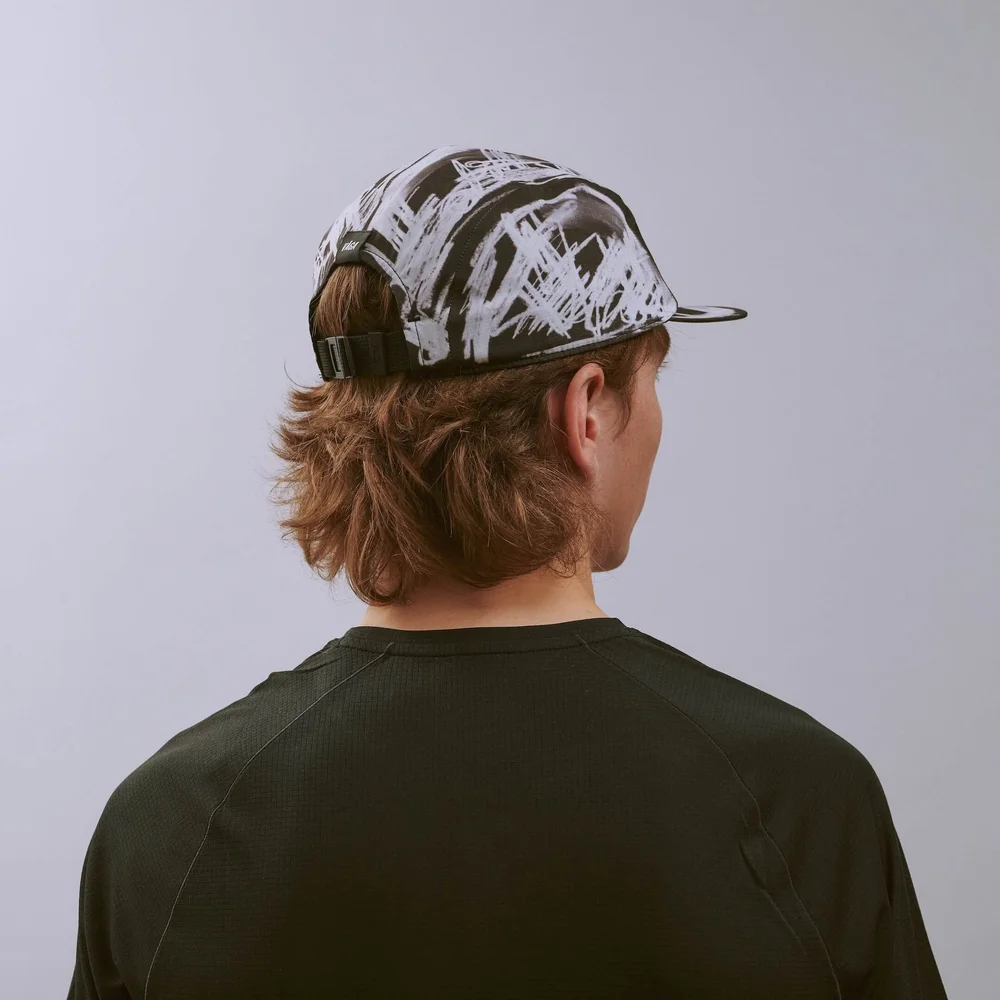 VÅGA GORRA DEPORTIVA SCRIBBLE BLACK / WHITE - Imagen 7
