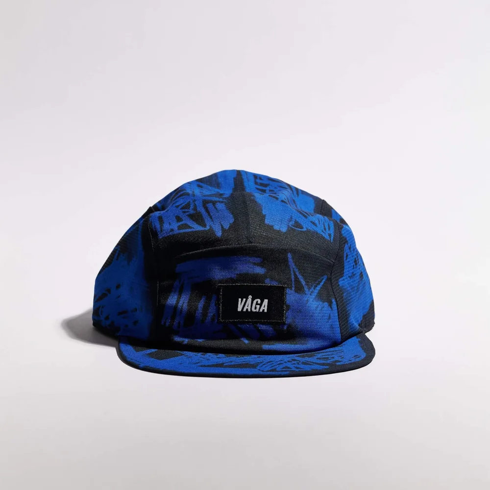 VÅGA GORRA DEPORTIVA SCRIBBLE ELECTRIC BLUE / BLACK