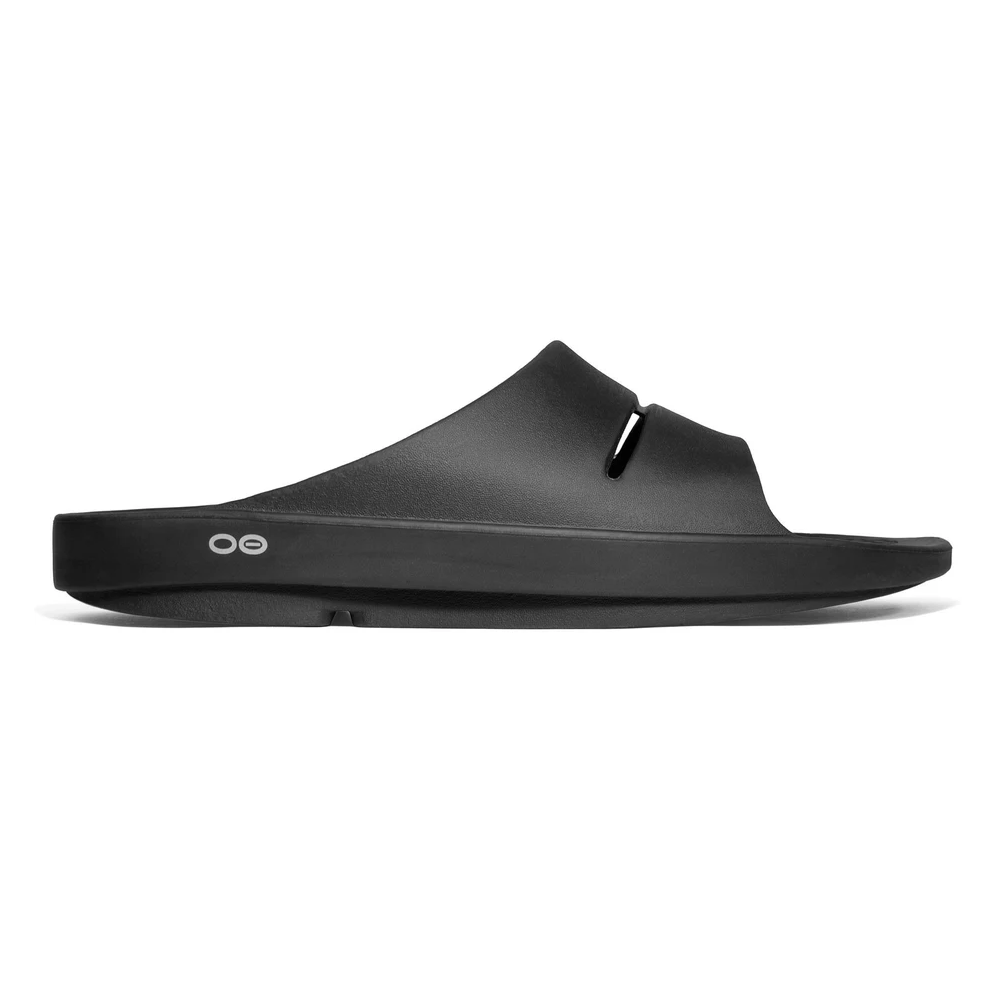 OOSFOS SANDALIAS RECOVERY OOAHH SPORT NEGRO