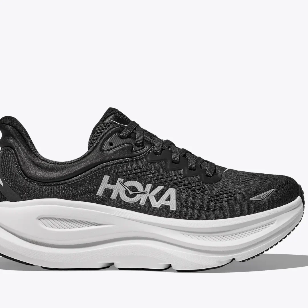 HOKA ZAPATILLAS HOMBRE BONDI 9 BLACK / WHITE
