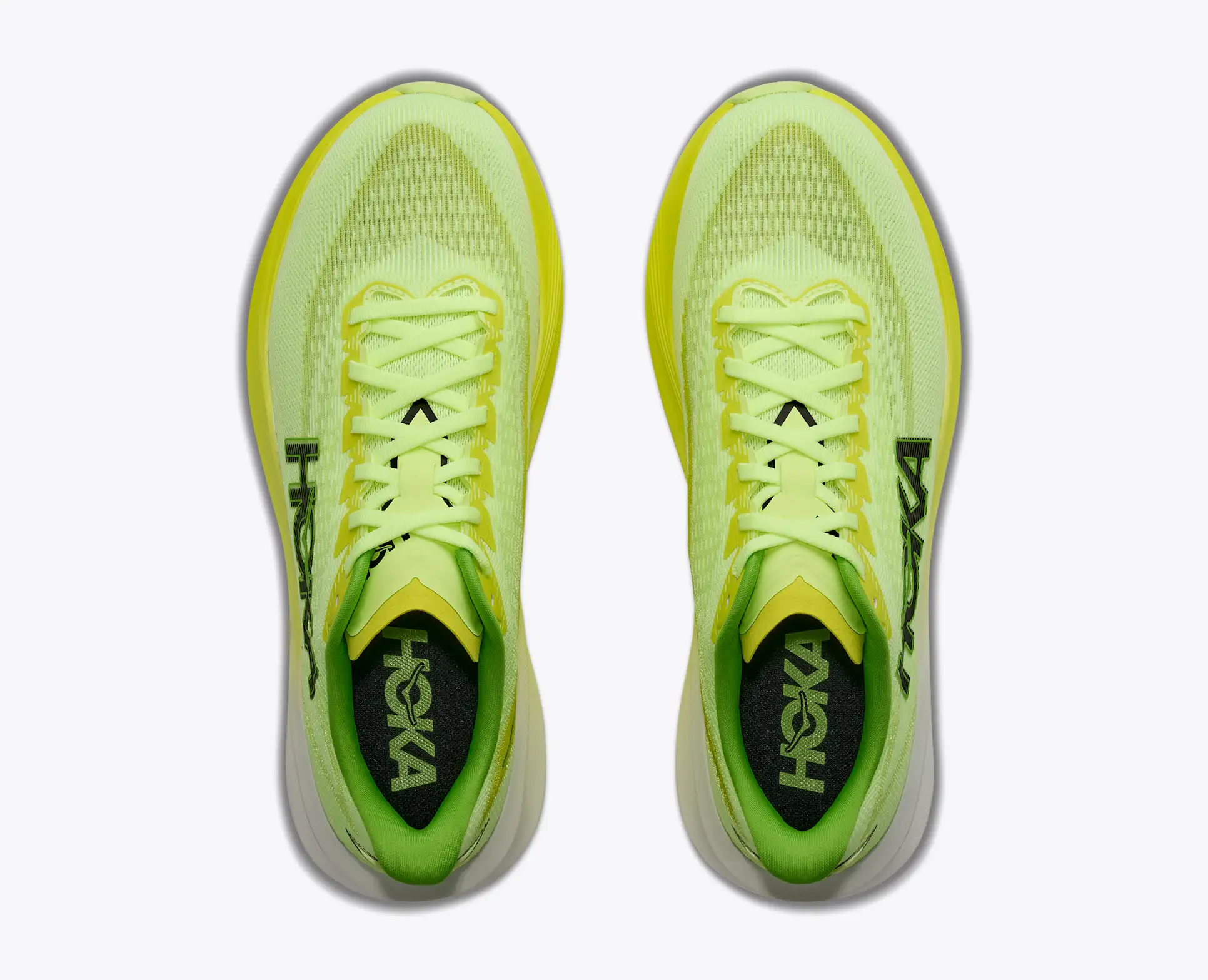 HOKA ZAPATILLAS HOMBRE MACH 7 NEON YUZU / HOKA CITRUS - Imagen 2