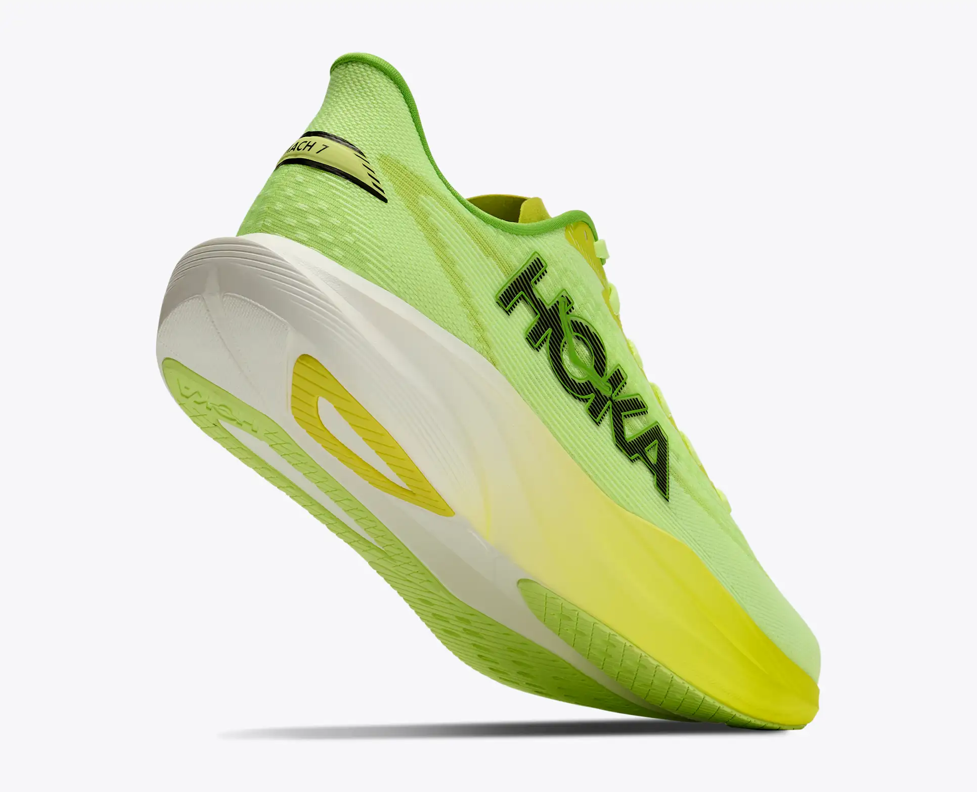 HOKA ZAPATILLAS HOMBRE MACH 7 NEON YUZU / HOKA CITRUS - Imagen 4
