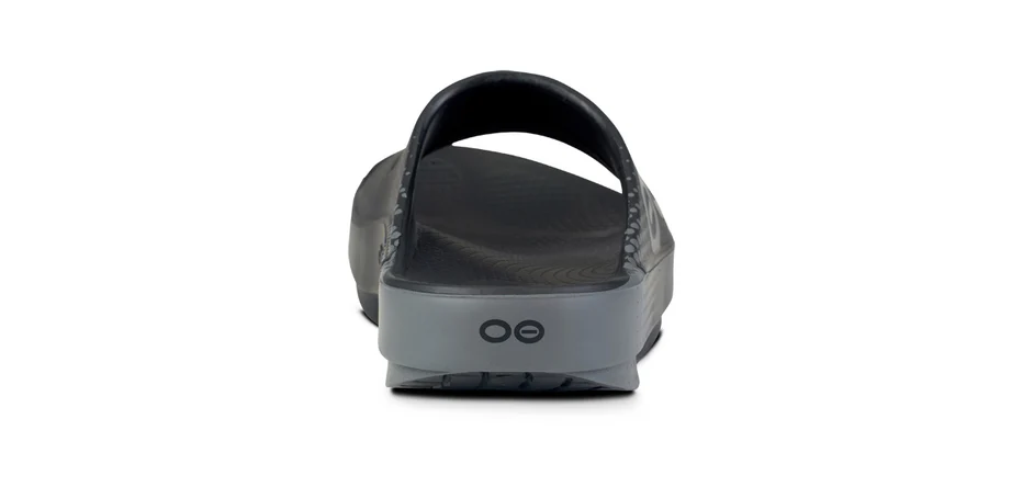 OOSFOS SANDALIAS RECOVERY OOAHH SPORT NEGRO MATRIX - Imagen 4