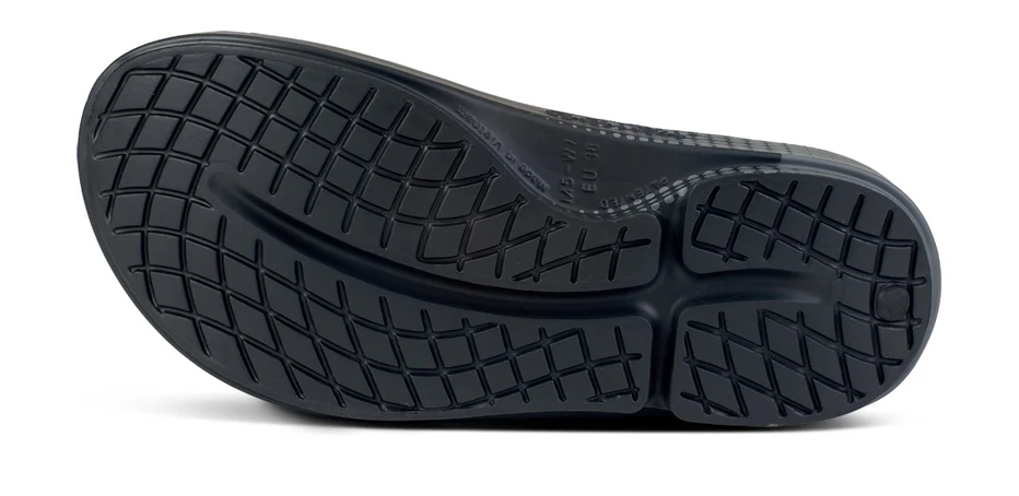 OOSFOS SANDALIAS RECOVERY OOAHH SPORT NEGRO MATRIX - Imagen 6