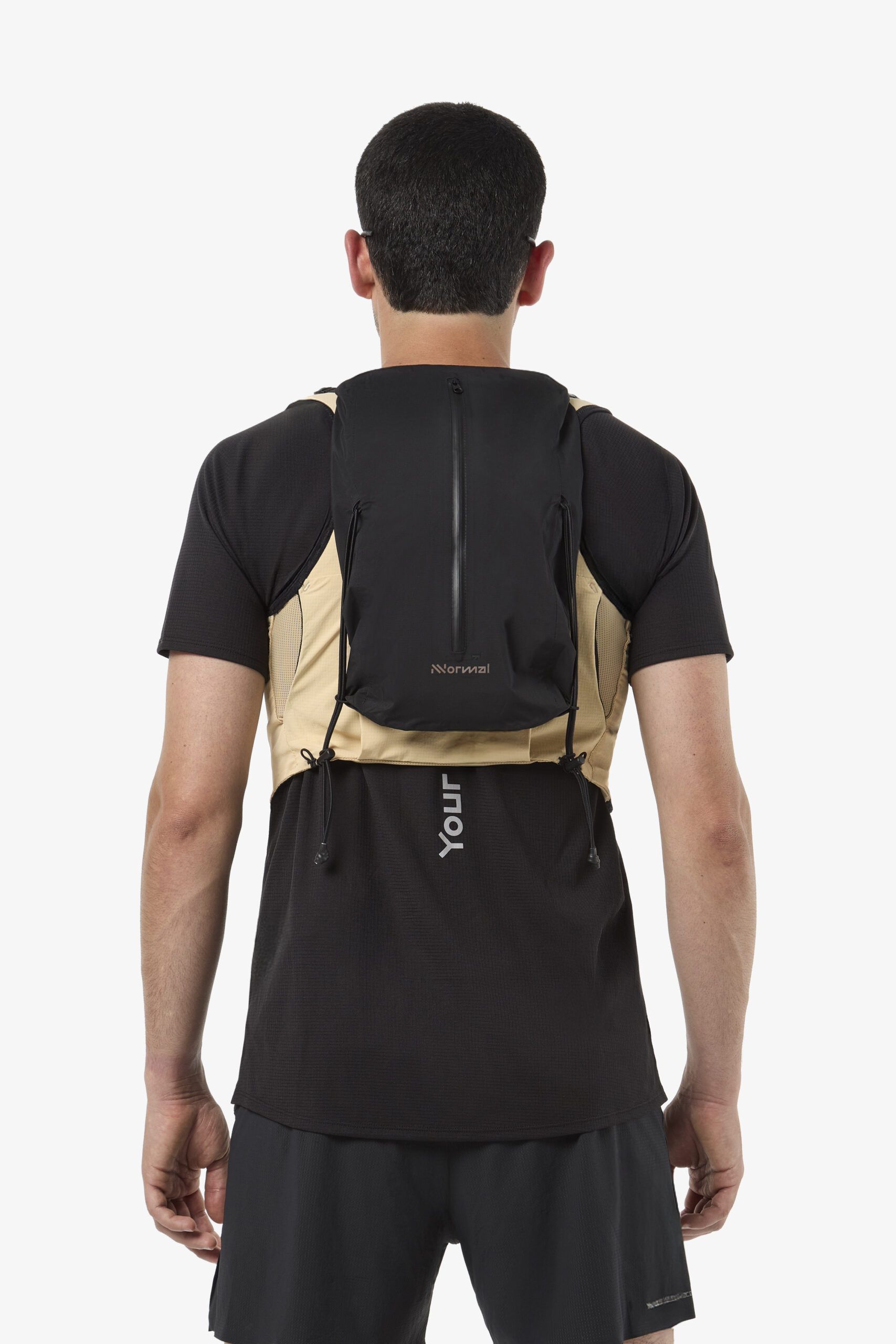 NNORMAL MOCHILA CHALECO MODULAR TRAIL BEIGE - Imagen 4