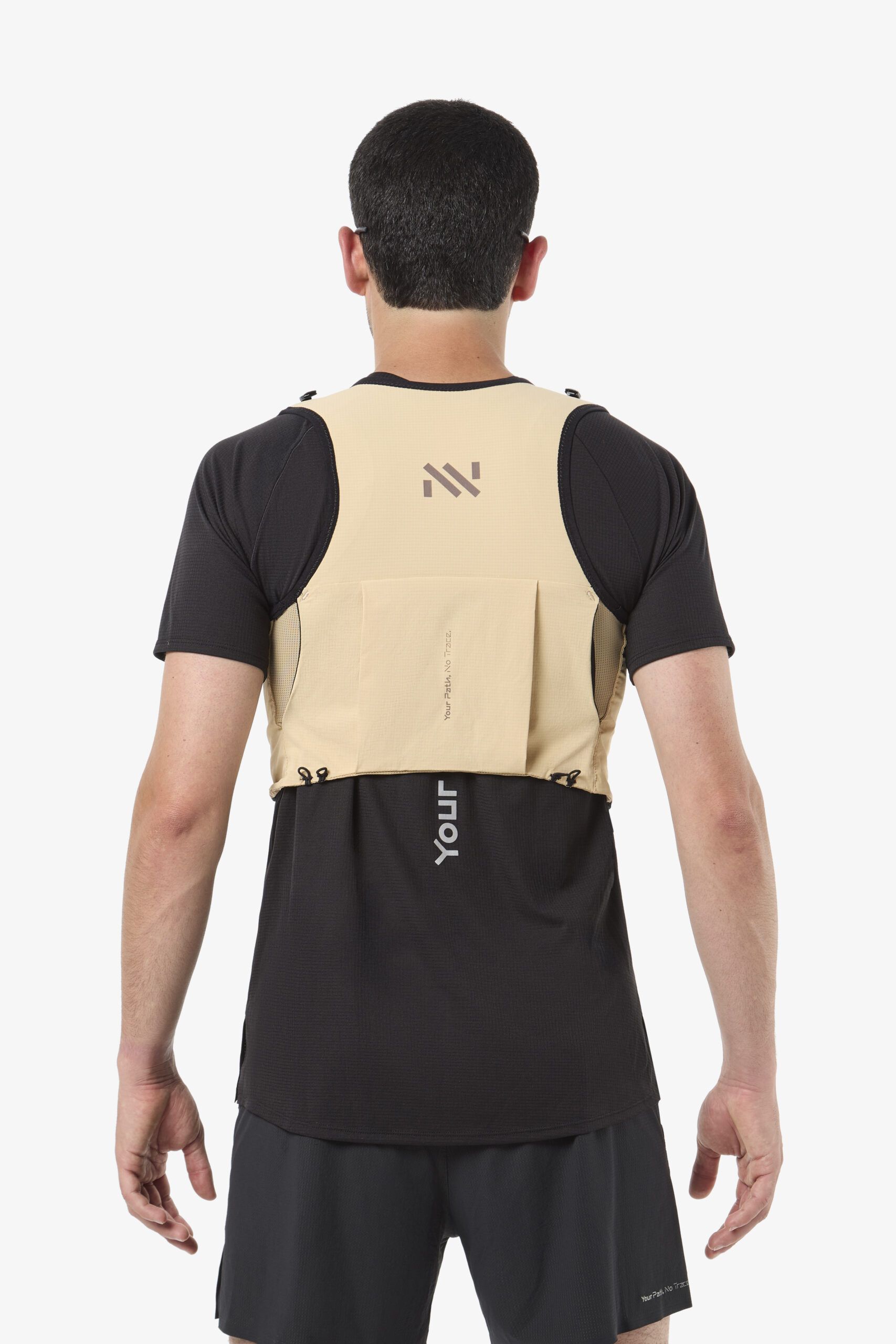 NNORMAL MOCHILA CHALECO MODULAR TRAIL BEIGE - Imagen 5