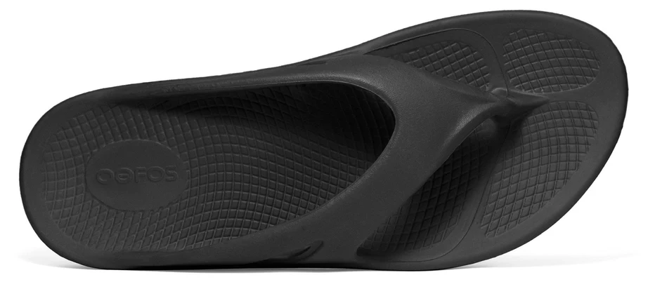 OOSFOS SANDALIAS RECOVERY ORIGINAL NEGRO - Imagen 4