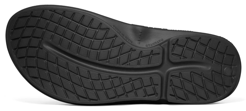OOSFOS SANDALIAS RECOVERY ORIGINAL NEGRO - Imagen 3