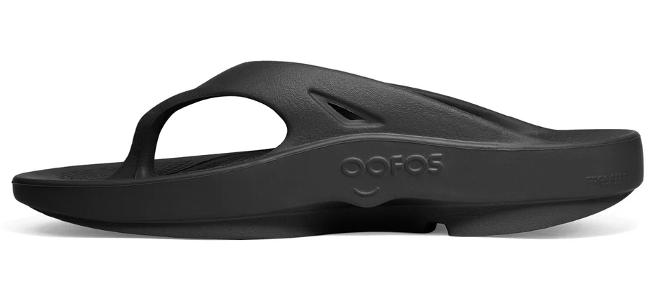 OOSFOS SANDALIAS RECOVERY ORIGINAL NEGRO - Imagen 5