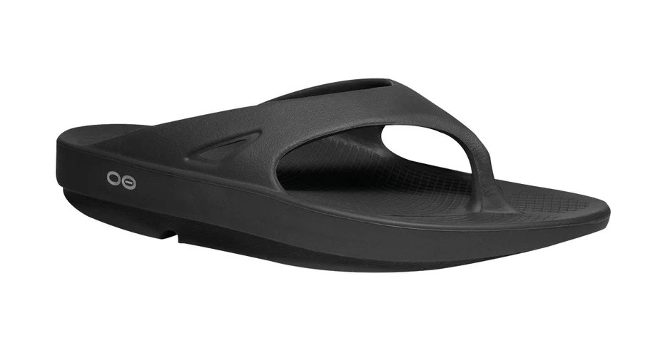 OOSFOS SANDALIAS RECOVERY ORIGINAL NEGRO - Imagen 2
