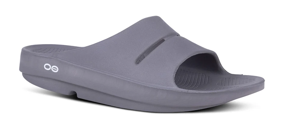 OOSFOS SANDALIAS RECOVERY OOAHH SPORT PIZARRA - Imagen 7