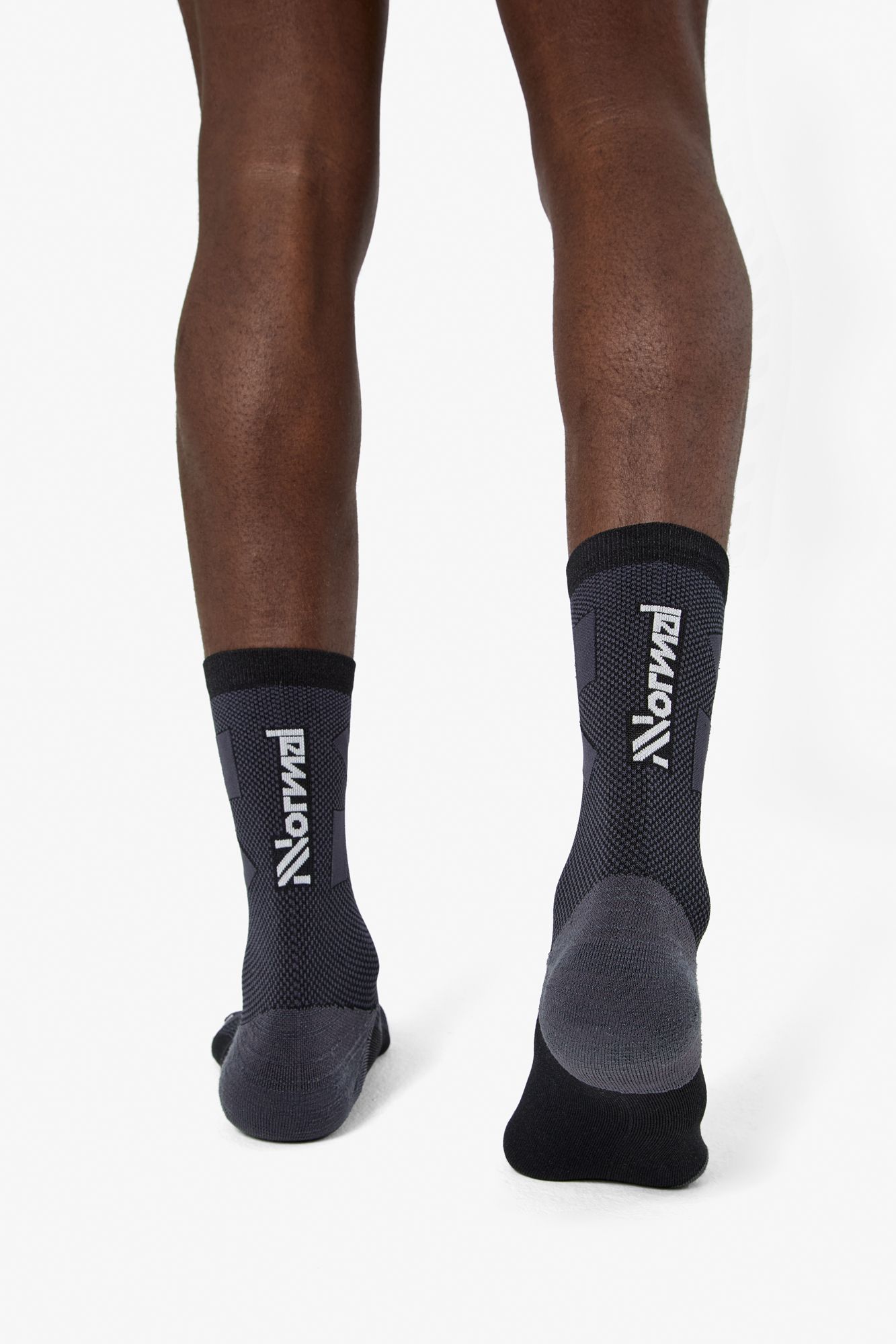 NNORMAL CALCETINES RACE BLACK - Imagen 2