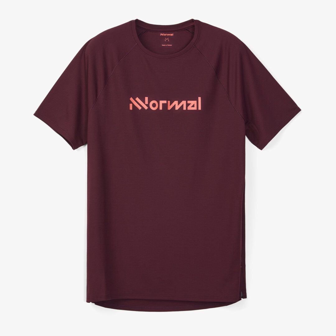 NNORMAL CAMISETA RACE 02 - BURGUNDY