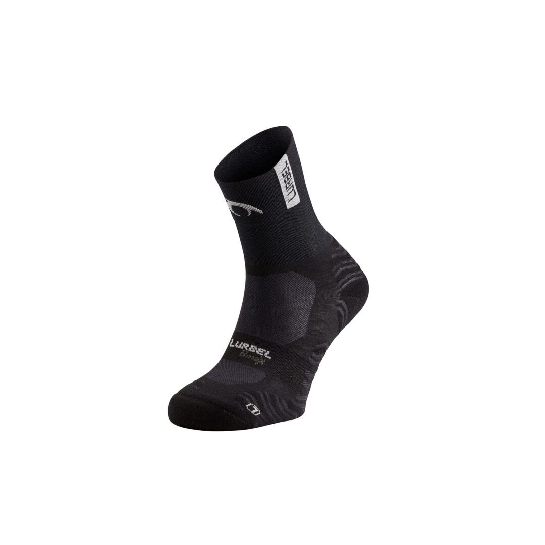 LURBEL CALCETIN RUNNING TRACTION PRO FOUR BLACK / SILVER GREY